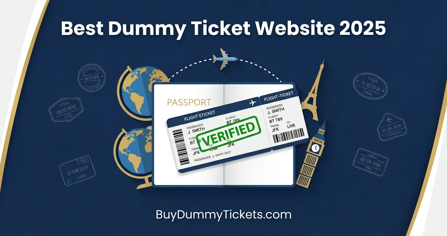 Best Dummy Ticket Website 2026 — Get Verified Dummy Flight Tickets for Visa in 30 Minutes | CheapDummyFlight.com